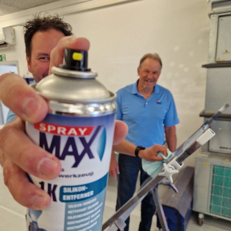 Application engineer with SprayMax