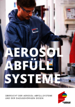 Mann bedient Abfüllgerät 