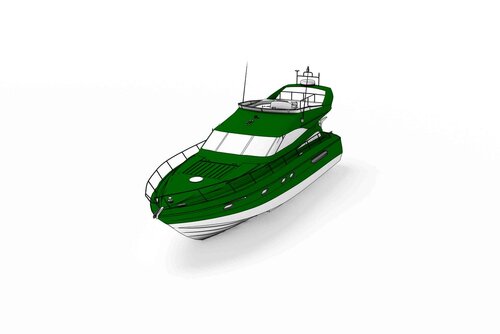 Green area for boats