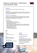SprayMax Spot-Repair Seminar Pro