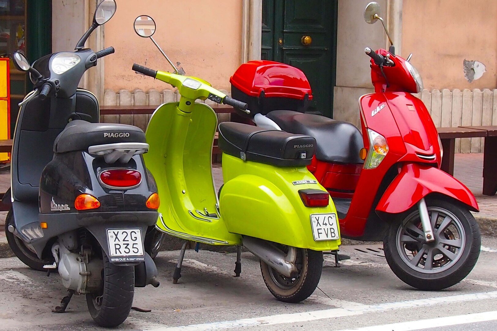 Roller in different colours