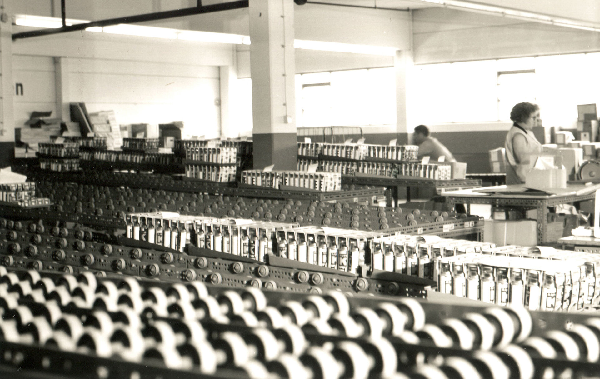 Historical image of production in 1966