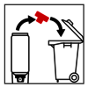 Disposal release button