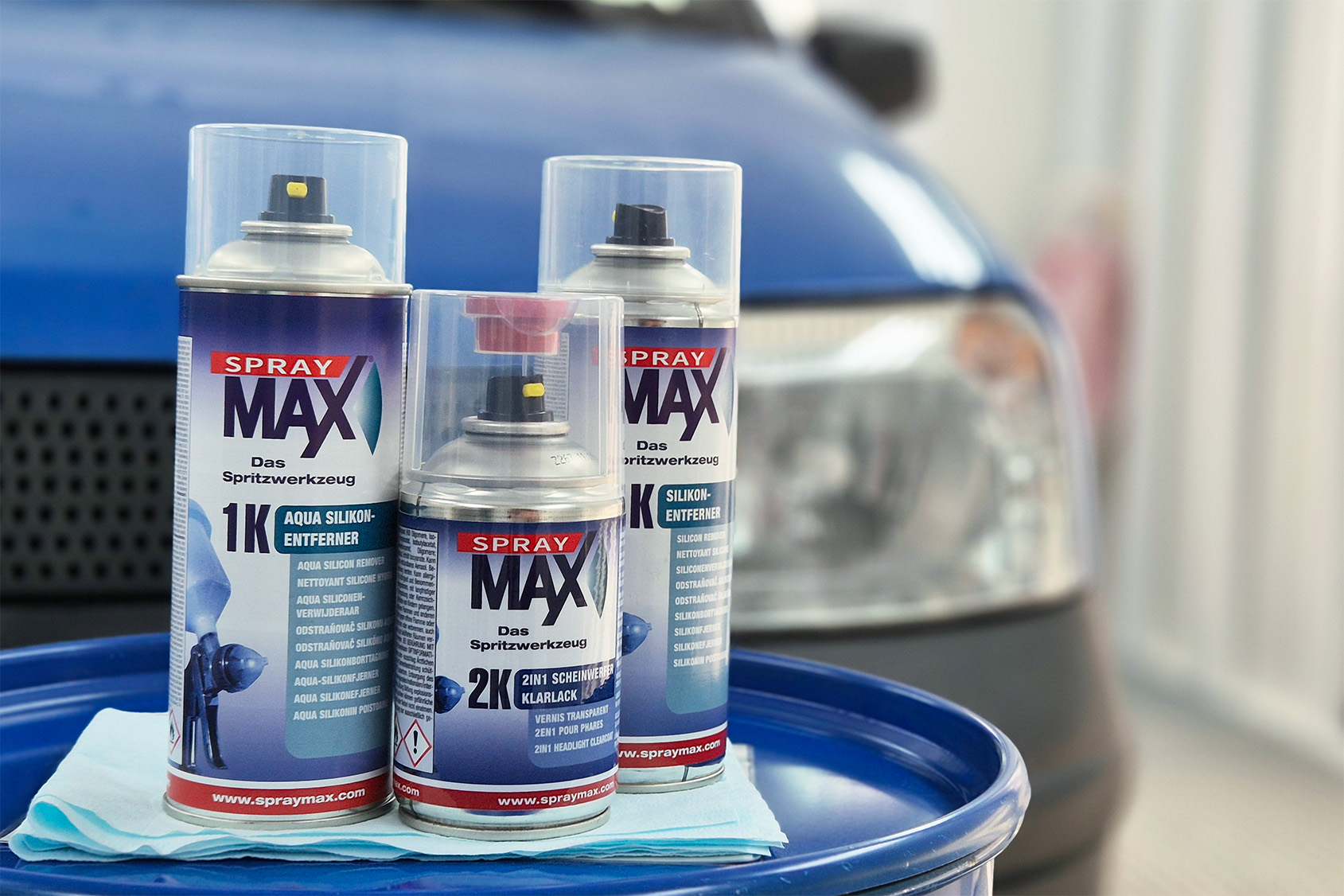 SprayMax Peinture transparente pour phares Groupe